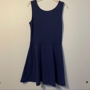 FRENCHI FIT AND FLARE DRESS